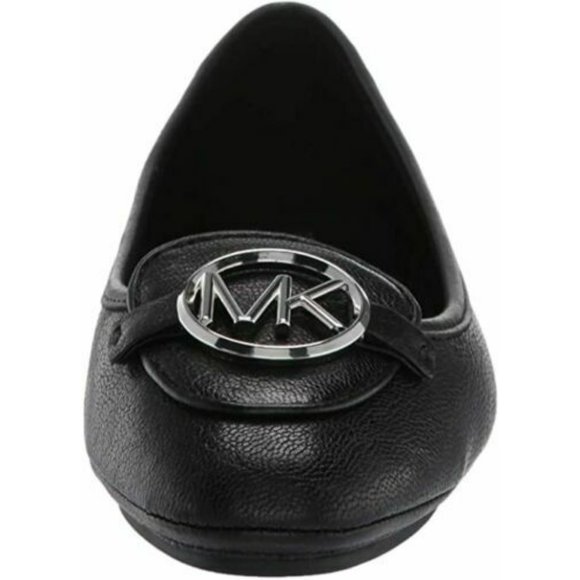 Michael Kors Women Black Leather Flat Shoes US 6.5 - Picture 5 of 5